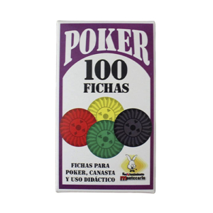 poker 100 fichas
